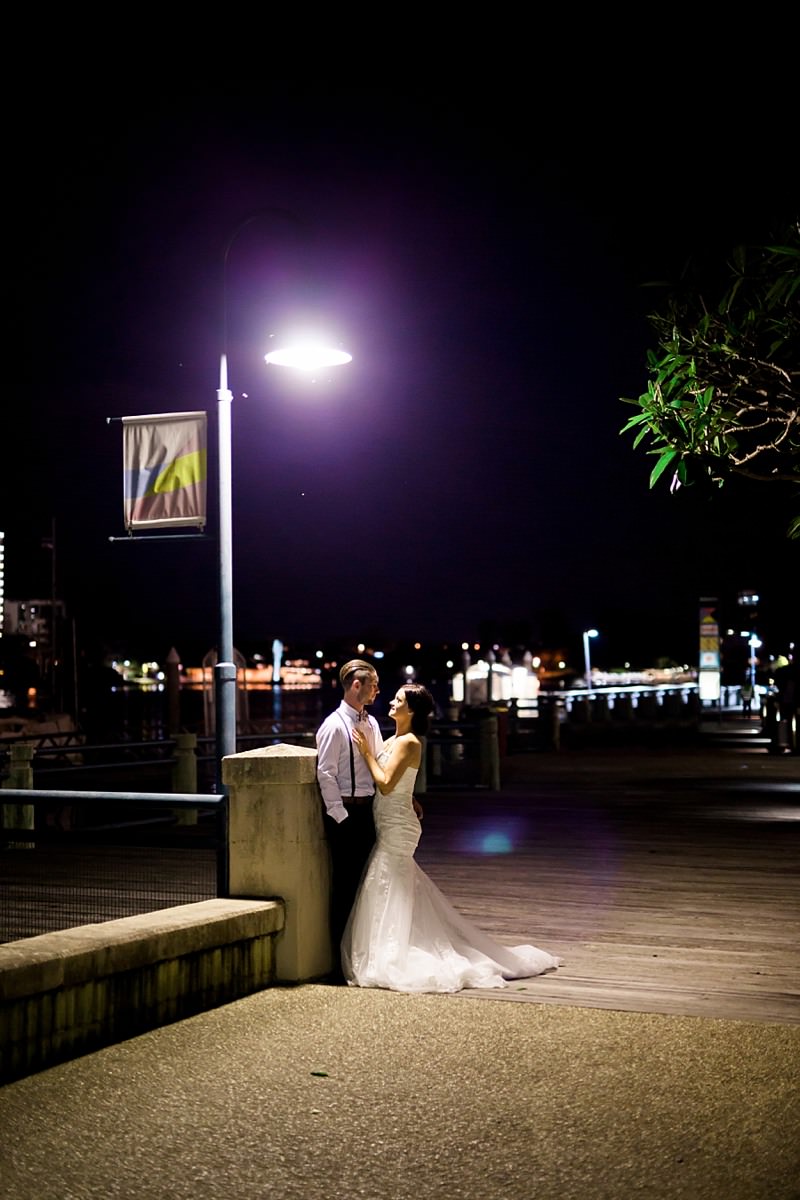 Landing at dockside wedding by mario colli photography